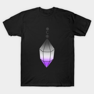 Ace Pride Crystal Pendant T-Shirt